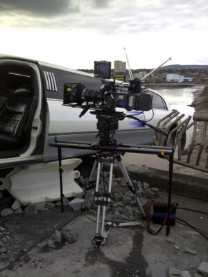 Technical rigging - Car on bridge