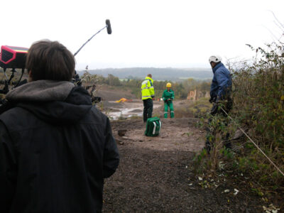 Rope restraint for quarry climbing