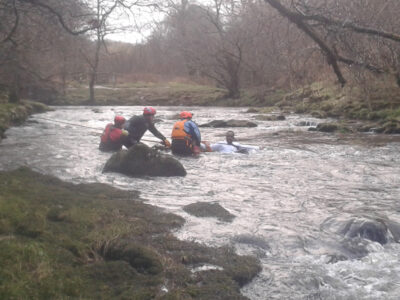 Swift water filming