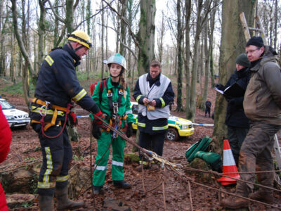 Technical rigging for BBC Casualty
